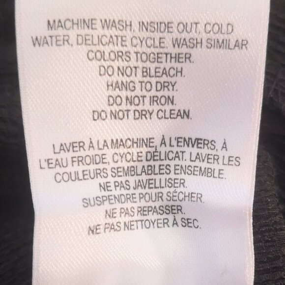 Signature Reitmans Ladies Black Size Medium Petite Wide Leg Pants - Picture 5 of 9